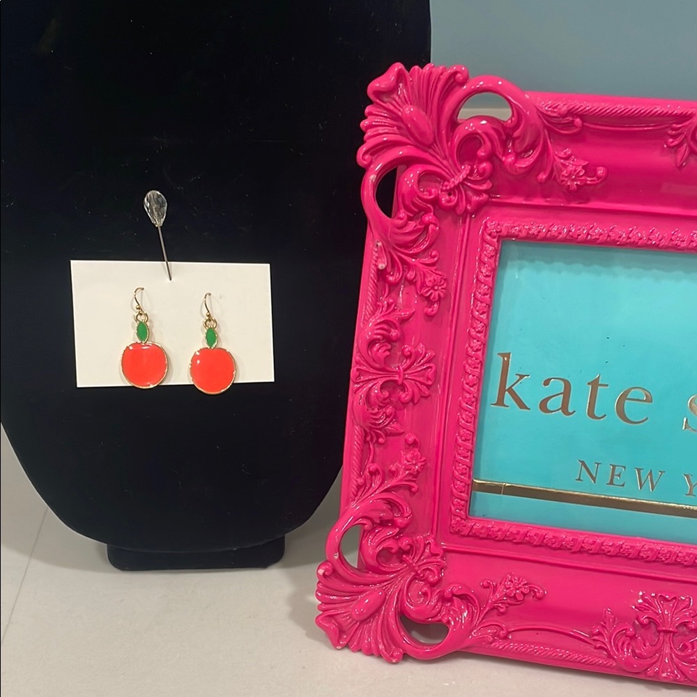 KSNY X Darcel Orange and Green apple Earrings